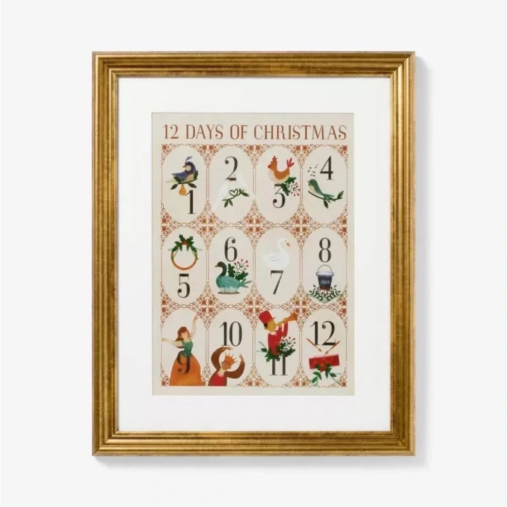 16x20 12 Days of Christmas Framed Wall Art Print - Threshold with Studio McGee